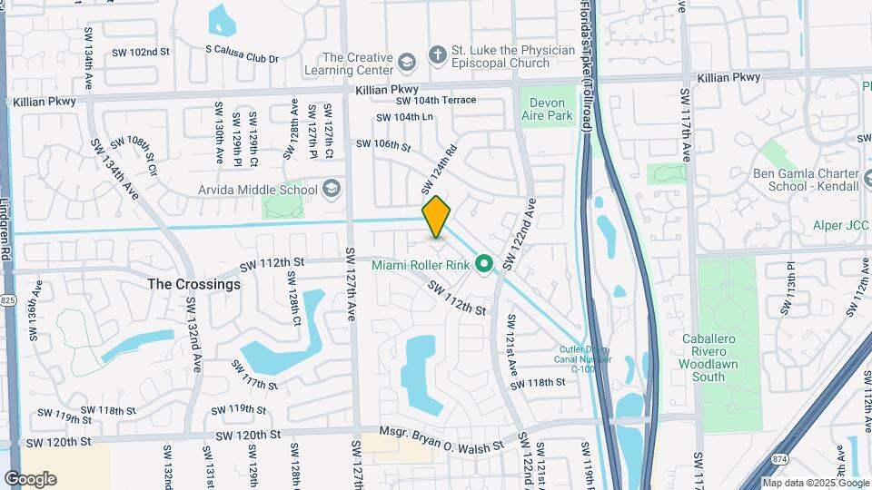 11014 SW 123rd Pl Mapa y Detalles de la Ubicación