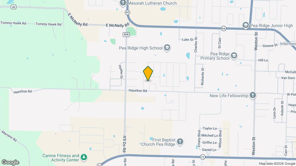 1020 Seaborn Wy Map and Location Details