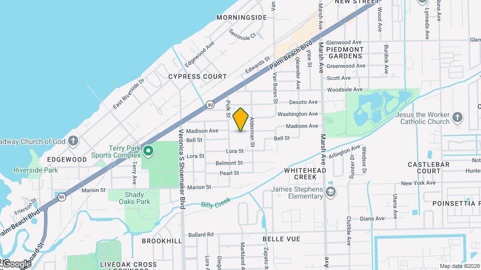 3838 Madison Ave Map and Location Details