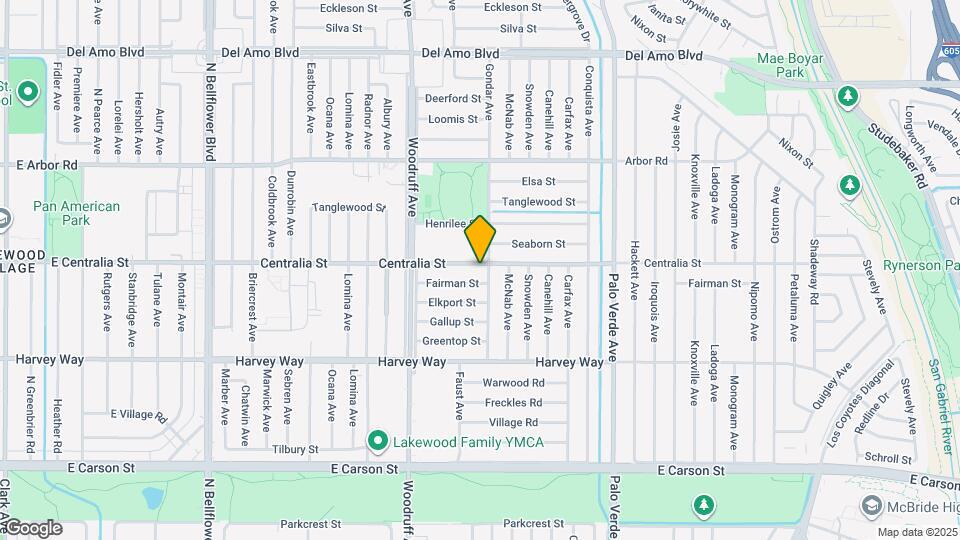 6034 Centralia St Map and Location Details