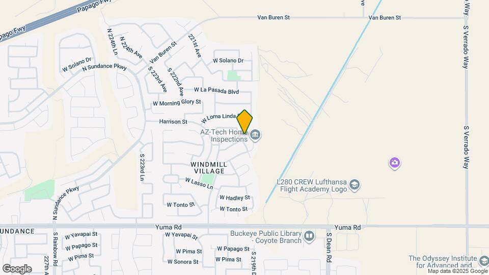 573 S 219th Ln Map and Location Details