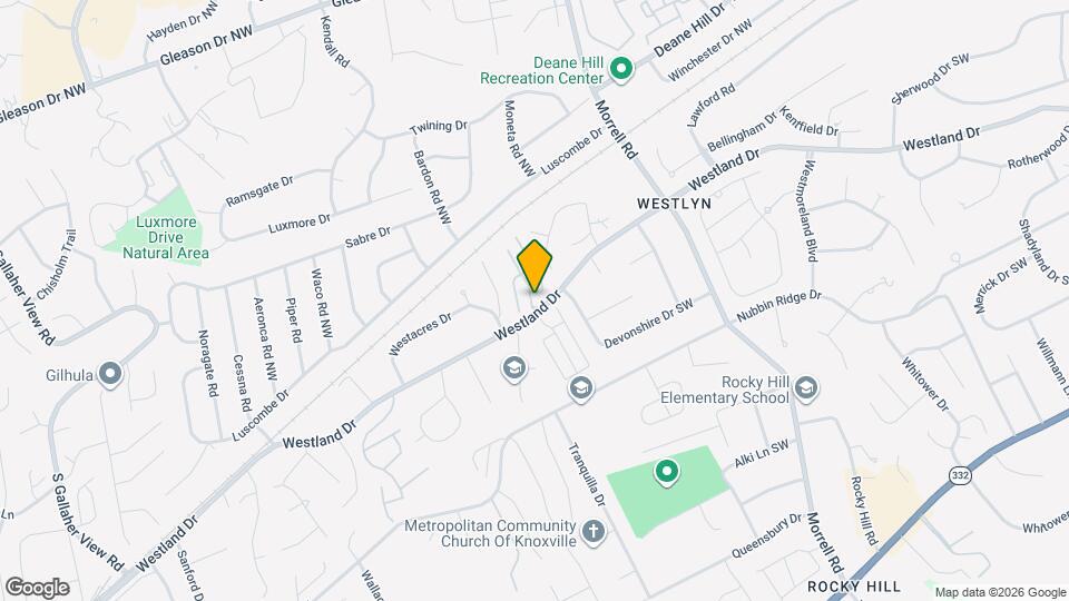 844 Poets Corner Way Map and Location Details