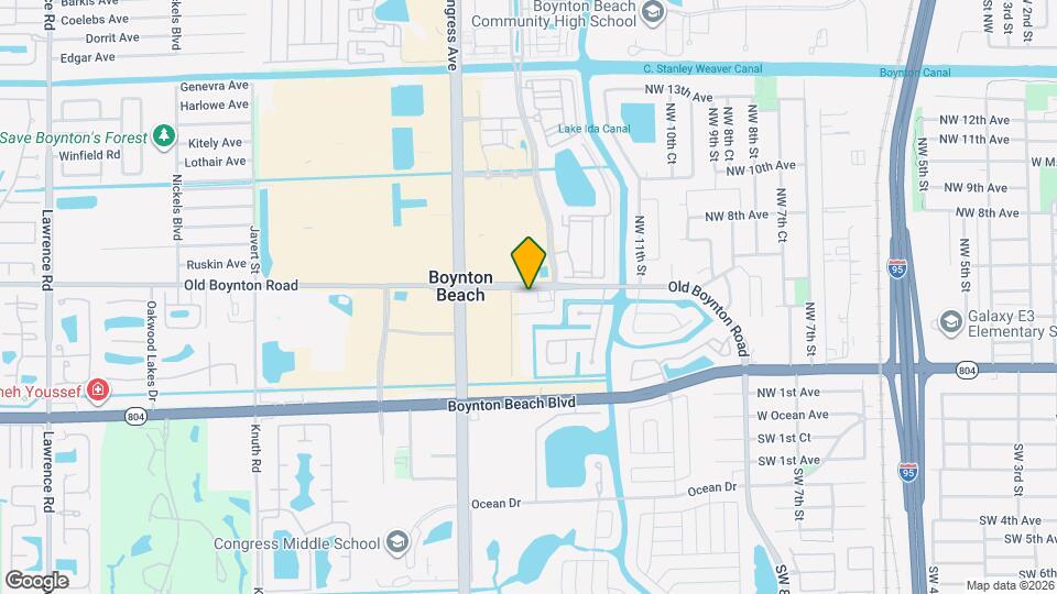 1250 Old Boynton Rd, Unit 312 Map and Location Details