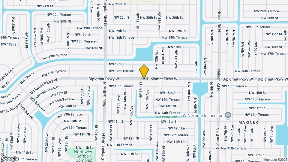 1306 Diplomat Pkwy W Mapa y Detalles de la Ubicación