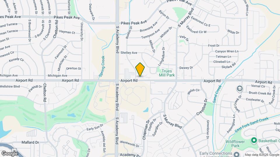 4025 Ruskin Way Map and Location Details