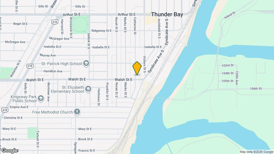 636 Catherine St Map and Location Details