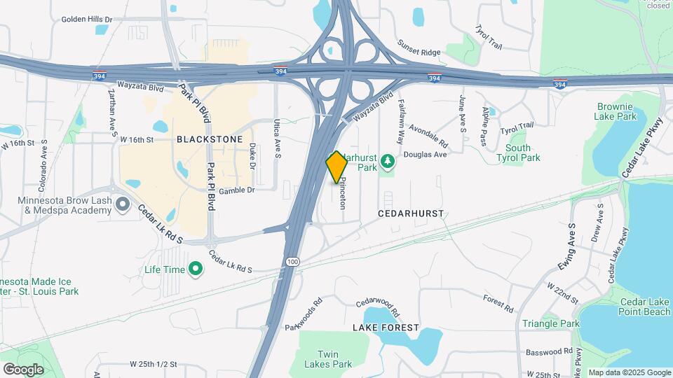 1628 Princeton Map and Location Details