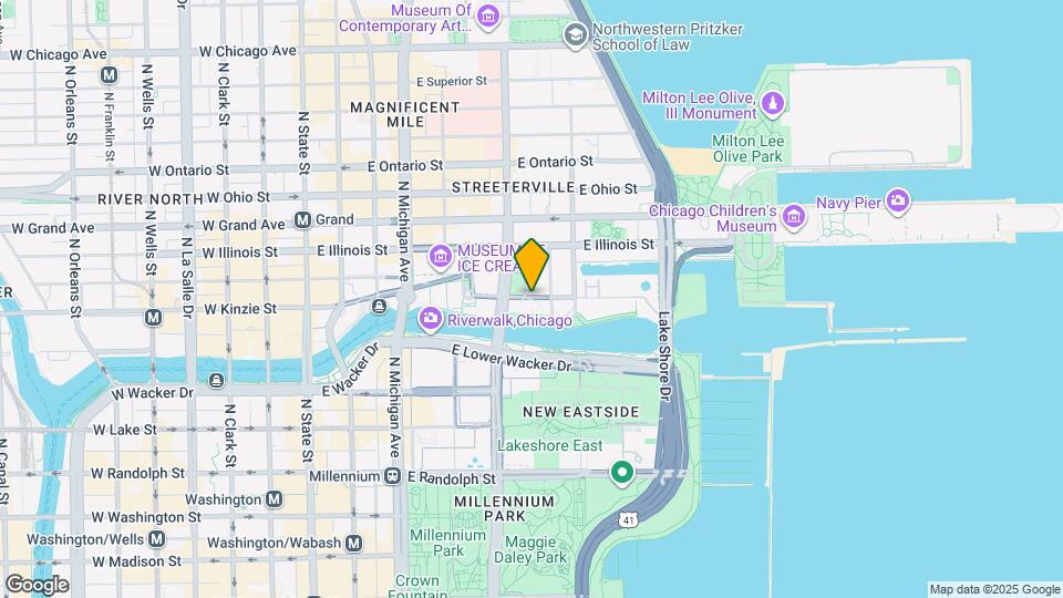 305 E North Water St Mapa y Detalles de la Ubicación