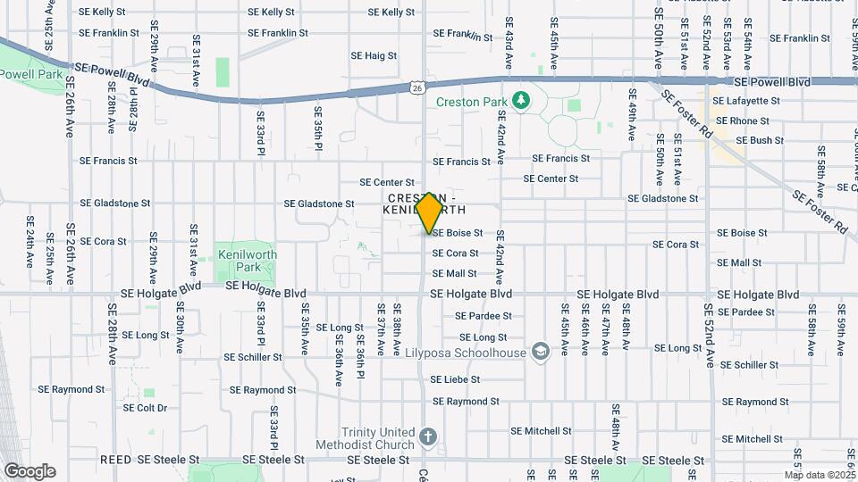 4224 SE Cesar Estrada Chavez Blvd Map and Location Details