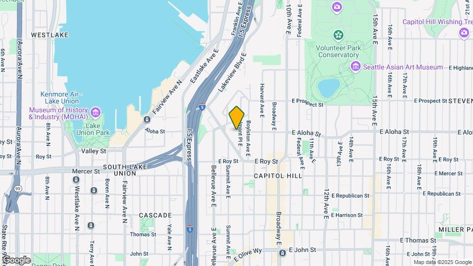 737 Belmont Pl E Mapa y Detalles de la Ubicación