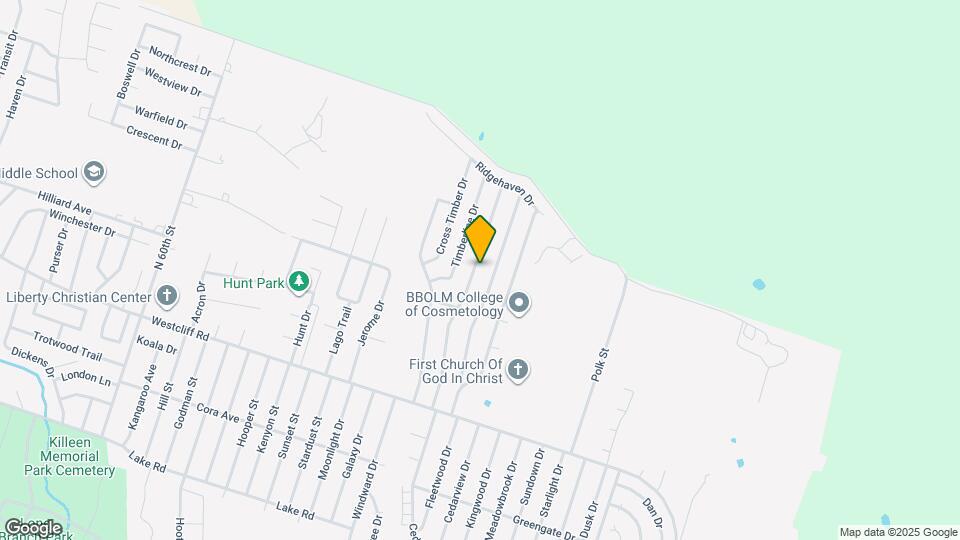 2402 Lazy Ridge Dr Mapa y Detalles de la Ubicación