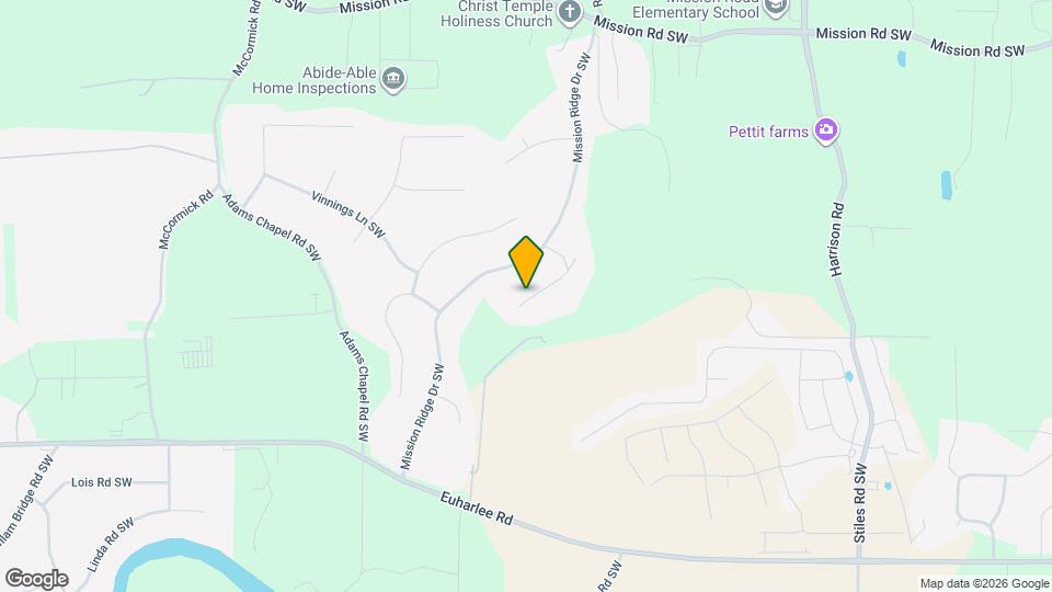 30 Mountain Trail Ct SW Map and Location Details