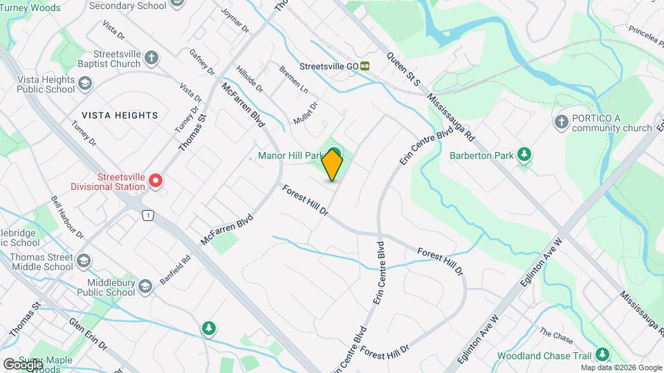 2257 Manor Hill Dr Map and Location Details