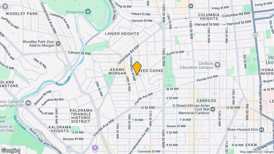 The Amoco Map and Location Details