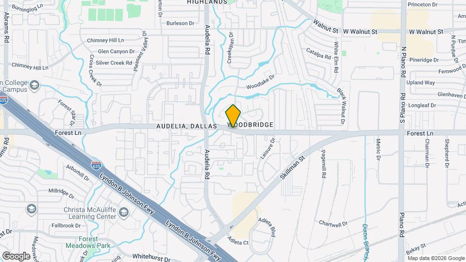 9920 Forest Ln Mapa y Detalles de la Ubicación