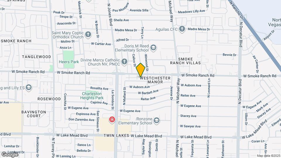 5717 Smoke Ranch Rd Map and Location Details