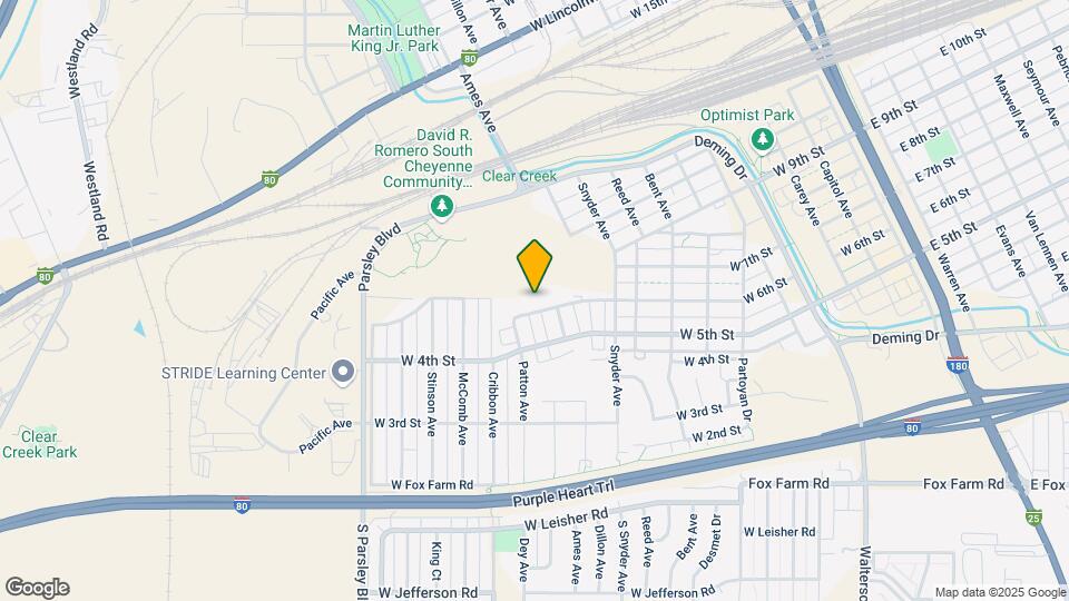 1022 W 6th St Map and Location Details