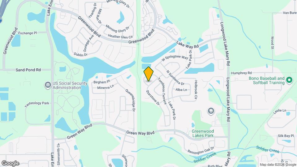 601 Tomlinson Terrace Mapa y Detalles de la Ubicación