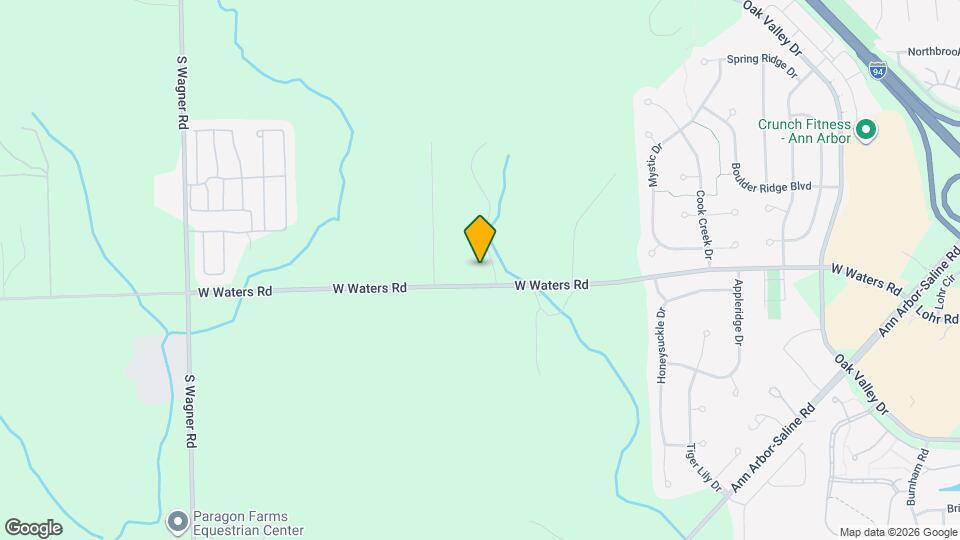 2852 W Waters Rd Map and Location Details