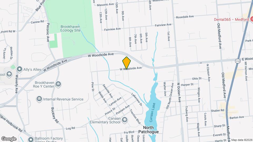 346 W Woodside Ave Mapa y Detalles de la Ubicación