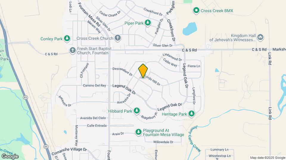 826 Descendant Dr Map and Location Details