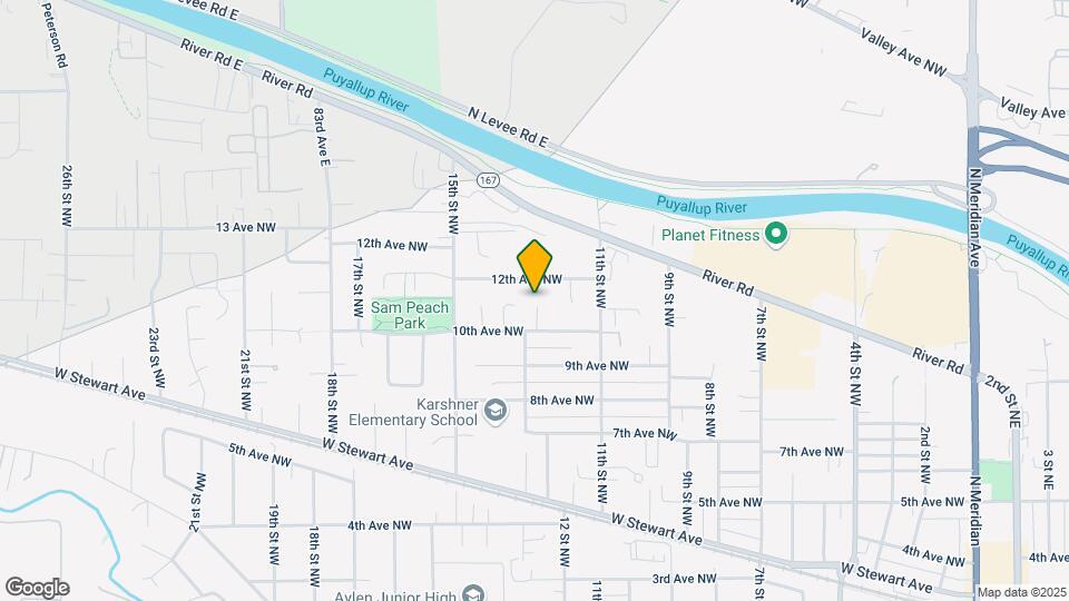 1022-1024 13th Ct. St NW Mapa y Detalles de la Ubicación