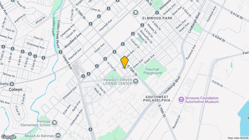 2644 Holbrook St Map and Location Details