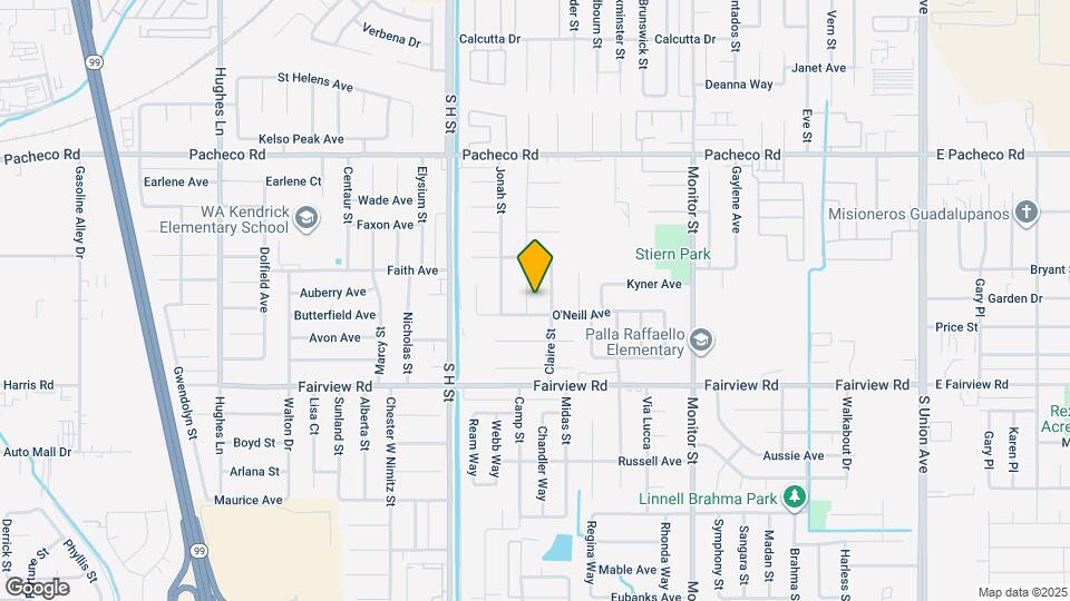 5400 Tupper Ct Map and Location Details