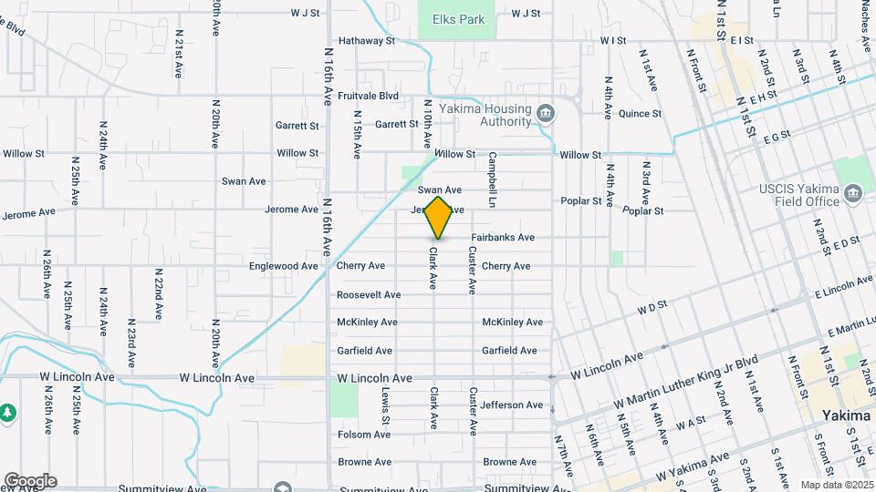 1316 Fairbanks Ave Map and Location Details