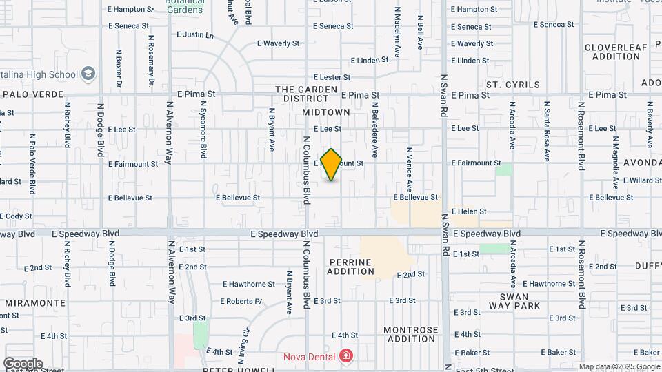 Catalina Country Studio Apartments Map and Location Details
