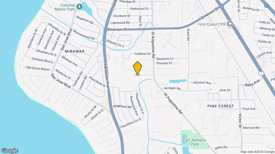 1718 Wright Ave Map and Location Details