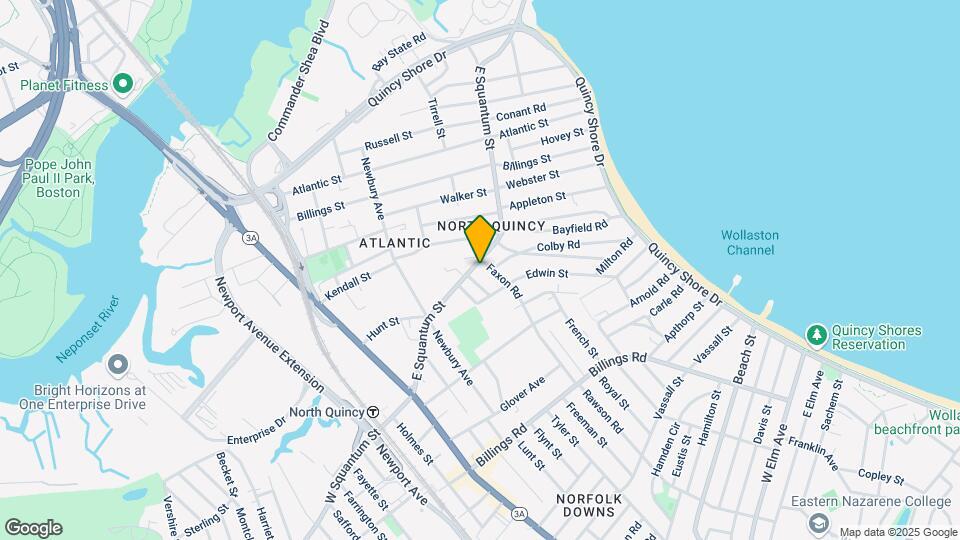 139 E Squantum St, Unit 2 Map and Location Details
