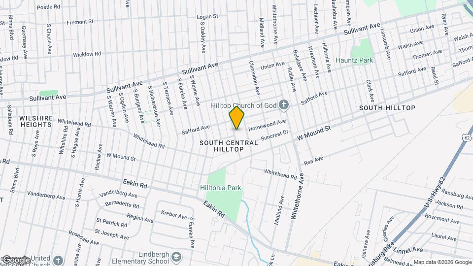 692 S Wheatland Ave Map and Location Details