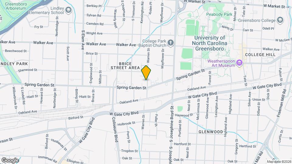 716 Warren St Map and Location Details