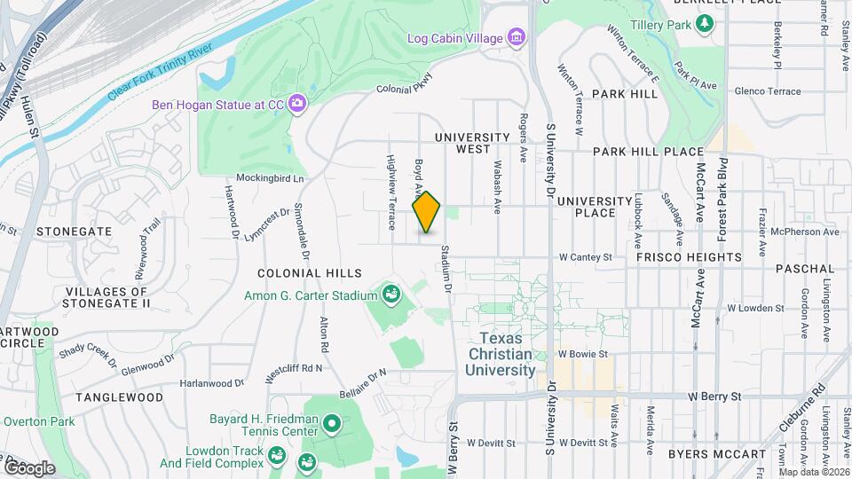 2641 Boyd Ave Map and Location Details