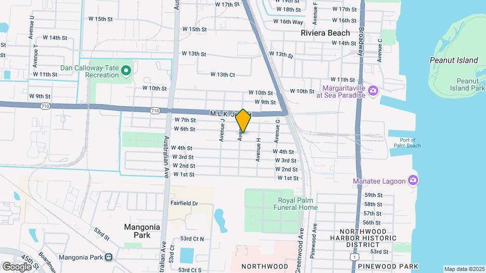 518 Avenue I, Unit A Map and Location Details