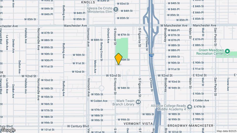 648 W 91st St Mapa y Detalles de la Ubicación