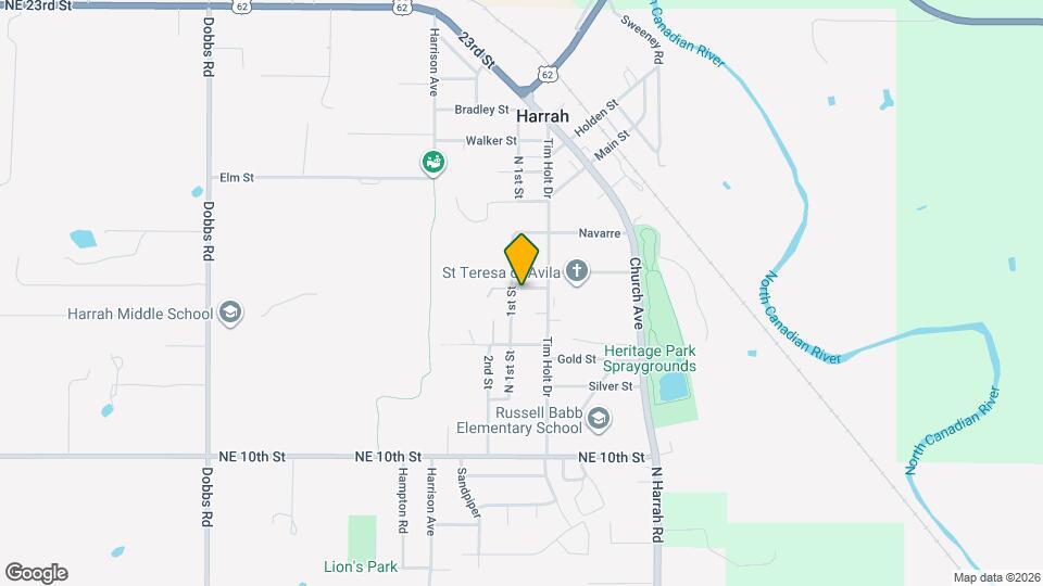 1570 N 1st St Map and Location Details