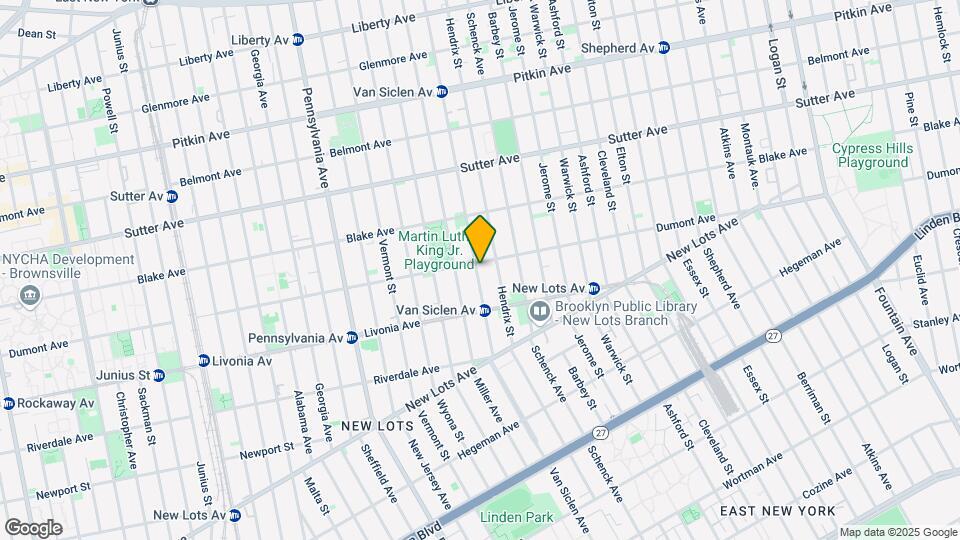 511 Van Siclen Ave Mapa y Detalles de la Ubicación