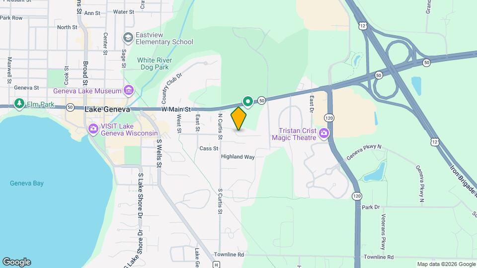 129 S Curtis St Map and Location Details