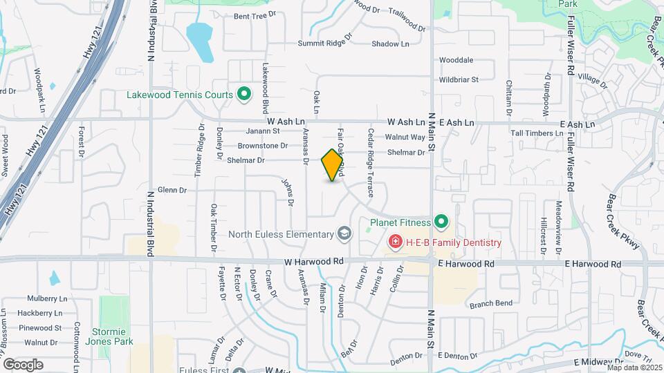 407 Twin Oaks Ct Map and Location Details