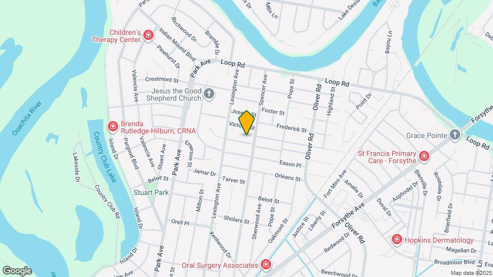 606 Wilmuth St Map and Location Details