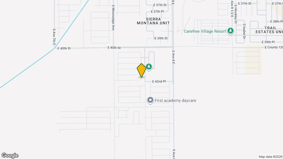 4423 S Buckthorn Dr Map and Location Details