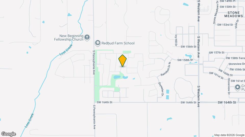 16004 Bison Dr Map and Location Details