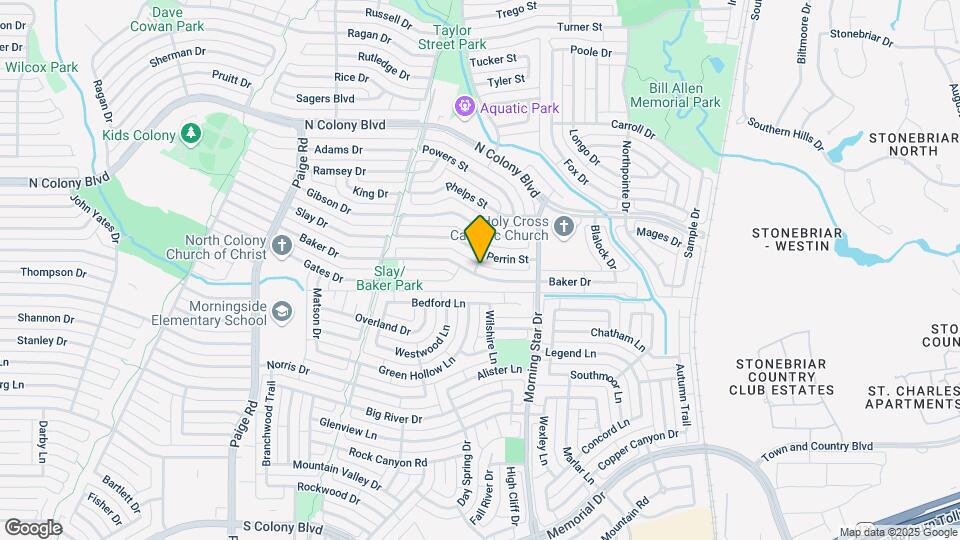 5705 Baker Dr Map and Location Details