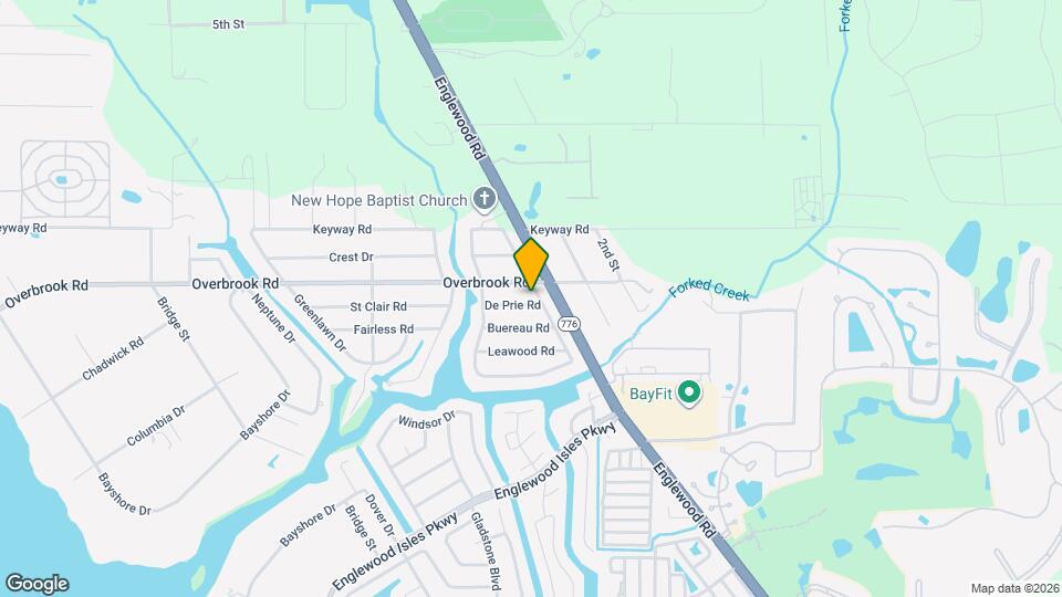 1304 De Prie Rd Map and Location Details