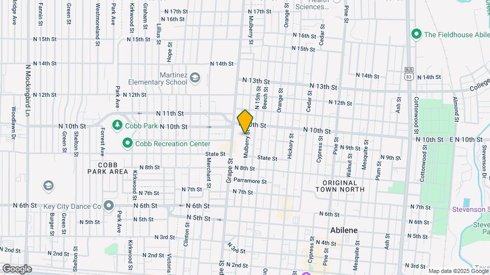 914 Mulberry St Map and Location Details