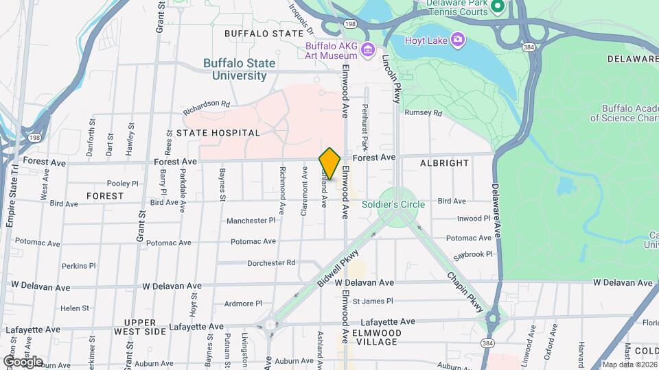 797 Ashland Ave Map and Location Details