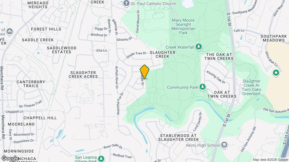 10609 Archdale Dr Map and Location Details
