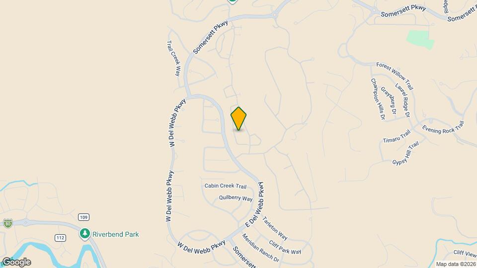 1450 Samantha Crest Trail Map and Location Details